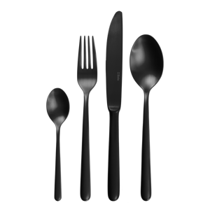 Sada příborů 24 ks - Faro černá - 110440