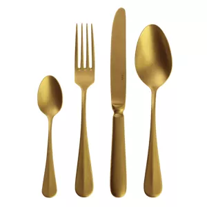 Sada příborů 24 ks - Baguette Vintage PVD Gold Stone Wash - 123321