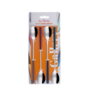 Limo/latte lžičky sada 4 ks - Gallery RGB mix - 133961