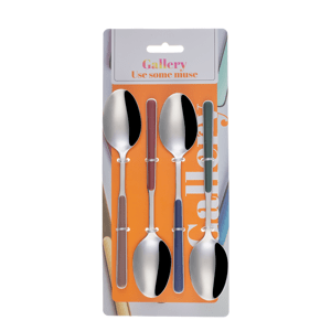 Müsli/dezertní lžičky set 4 ks – RGB Mix - 133965