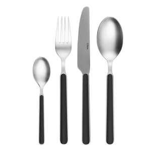 Sada příborů 16 ks - Gallery černá CNS - 133970