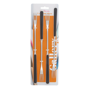 Sada vidlic na sýrové fondue 4 ks – Gallery matná - 133977