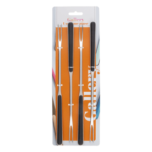 Sada vidlic na masové fondue 4 ks – Gallery matná - 133978