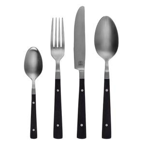 Sada příborů 24 ks — Image POM Black - 134025
