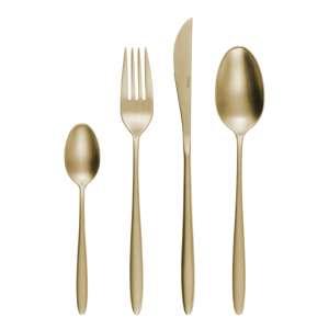 Příborový set 16 ks – Vivo PVD Champagne matný - 140301