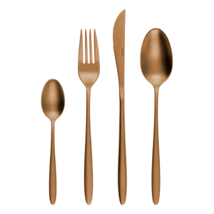 Příborový set 16 ks – Vivo PVD Rose Gold matný - 140302