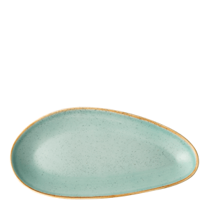Talíř oválný Sand tyrkysový 40 cm - Gaya - 451960