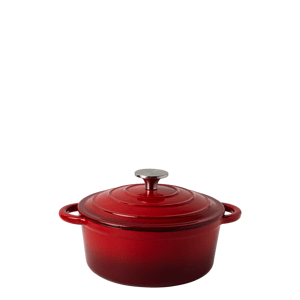 Smaltovaný litinový hrnec červený ø 20 cm - Jupiter Lunasol - 601290