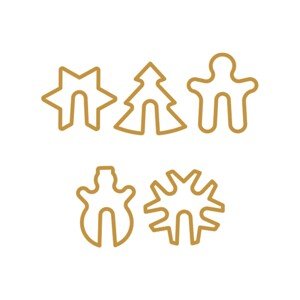 Vykrajovátka perníčků na hrnek DELÍCIA, 5 ks, Vánoce