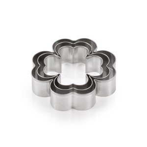 Vykrajovátka čtyřlístek DELÍCIA, 3 ks