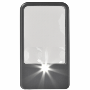 Carson 2,5x / 4,5x/ 6x LED Osvětlená Kapesní Lupa S Bateriemi PM-33