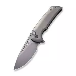 WE Mini Malice Šedá Titanová Rukojeť Šedá Stonewashed CPM 20CV Čepel WE054BL-2