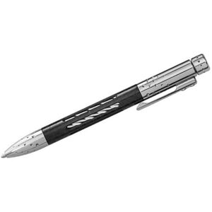 Lionsteel Twist Pen Titanium ŠEDÝ LESK s uhlíkovými vlákny. Náplň Fisher Space NY FC GYS