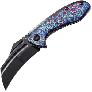 Kansept KTC3 Černý Stonewashed CPM-S35VN Lightning Strike Anodizovaný Titan K1031A6
