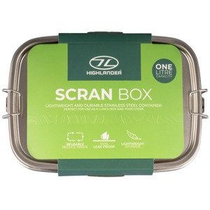 DEFCON 5 Scran Box ALUMINIUM ŠEDÁ