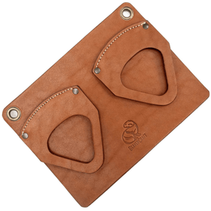 Beavercraft Dvojitý kožený nástěnný držák na nástroje LC_WH_02