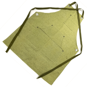 Beavercraft Zelená Plátěná Zástěra AP1