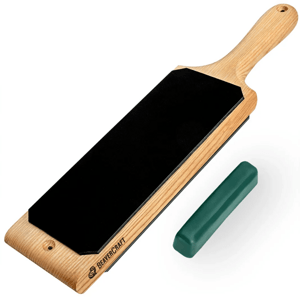 Beavercraft Oboustranný kožený strop s lešticí pastou P01 LS1P1