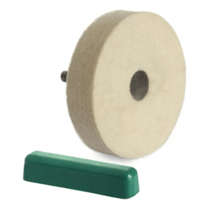 Beavercraft Bavlněné lešticí kolo s lešticí pastou P01 PW2