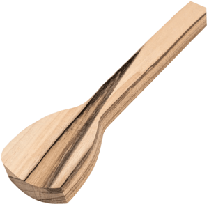 Beavercraft Polotovar na vyřezávání servírovací a kuchyňské lžíce (Ořech) B8_ořech