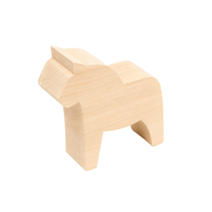 Beavercraft Dala Horse Carving Blank BW_DIY02