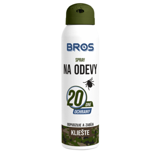 Bros sprej na oděv proti klíšťatům 90 ml