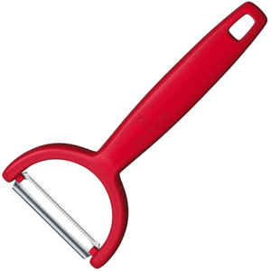 Victorinox Ypso škrabka, zoubkovaná, oboustranná, červená 6.0963.1