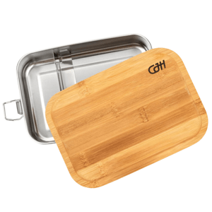 CJH Nerezová Lunch Box M, Bambusové víko ART000068