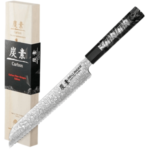 Dellinger Bread Knife Dellinger Carbon Fiber Octagon 215 mm