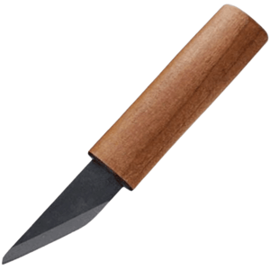 Dellinger Kiridashi Knife Rizikan 44 mm Kanetsune