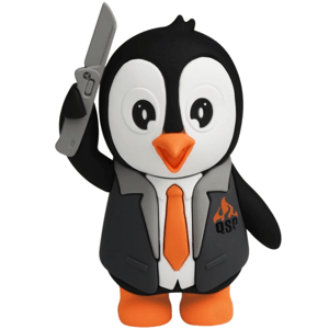 QSP Knife Penguin Figurine PVC QS-A002