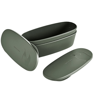Light My Fire SnapBox oval 2-pack sagegreen 6404113113