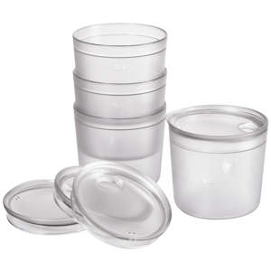 Light My Fire Tumbler with snap lid short 4-pack transparent 2479502915