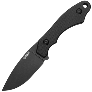 Kubey TLB Blackwash 14C28N ,Black G10,Kydex Sheath KU467B