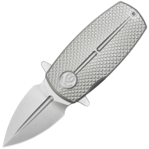 KB Fang Beadblast M390 Grey Ti with Diamond KB451A