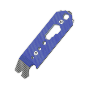 Kizer Pac-Bar Stonewashed Ti&G10 handle - Blue T122A4