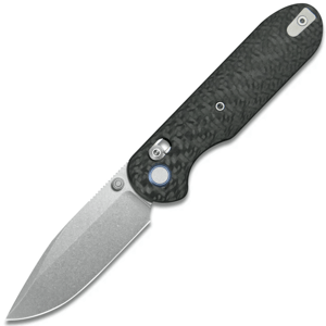 GEO Knife Ethereal Cutter SW M390 Blade Black Carbon Fiber