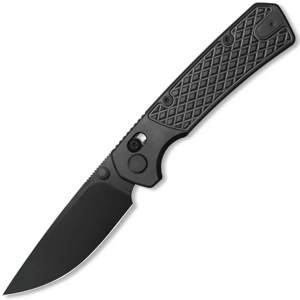 GEO Knife Blaze Black DLC M390 Blade Black DLC Ti