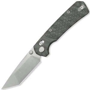GEO Knife Blaze SW M390 Blade Tiger Stripe Pattern Flamed Ti