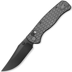 GEO Knife Sharp Shadow Black DLC M390 Blade Black DLC Ti