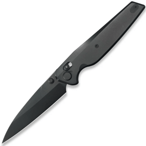 GEO Knife FANTASM Black DLC M390 Blade Black Ti