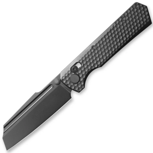 GEO Knife Noxiz Black DLC M390 Blade Black Ti