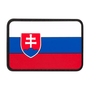 JTG Slovakia Flag Rubber Patch Color TMH13683