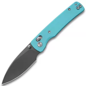 Miguron Vakor Gray PVD 14C28N Blade Blue G10 Handle