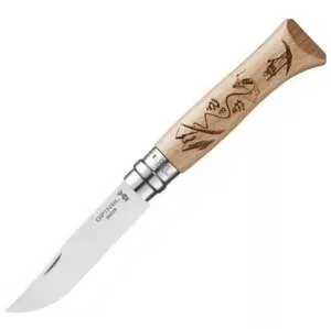 Bazar - Opinel VRI N°08 Inox Lyžování 002188