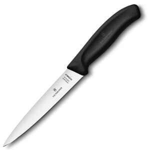VICTORINOX Swiss Classic Filetovací 16 cm, flexi, černý, blister 6.8713.16B