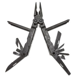 SOG POWERLOCK EOD S VYŘEZÁVAČEM - ČERNÝ OXID - NYLONOVÉ POUZDRO SOG-B63N-CP