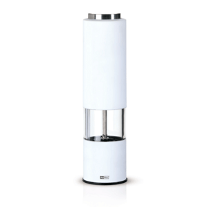 ADHOC TROPICA Elektrický mlýnek na pepř / sůl, 21,5 cm bílý EP23